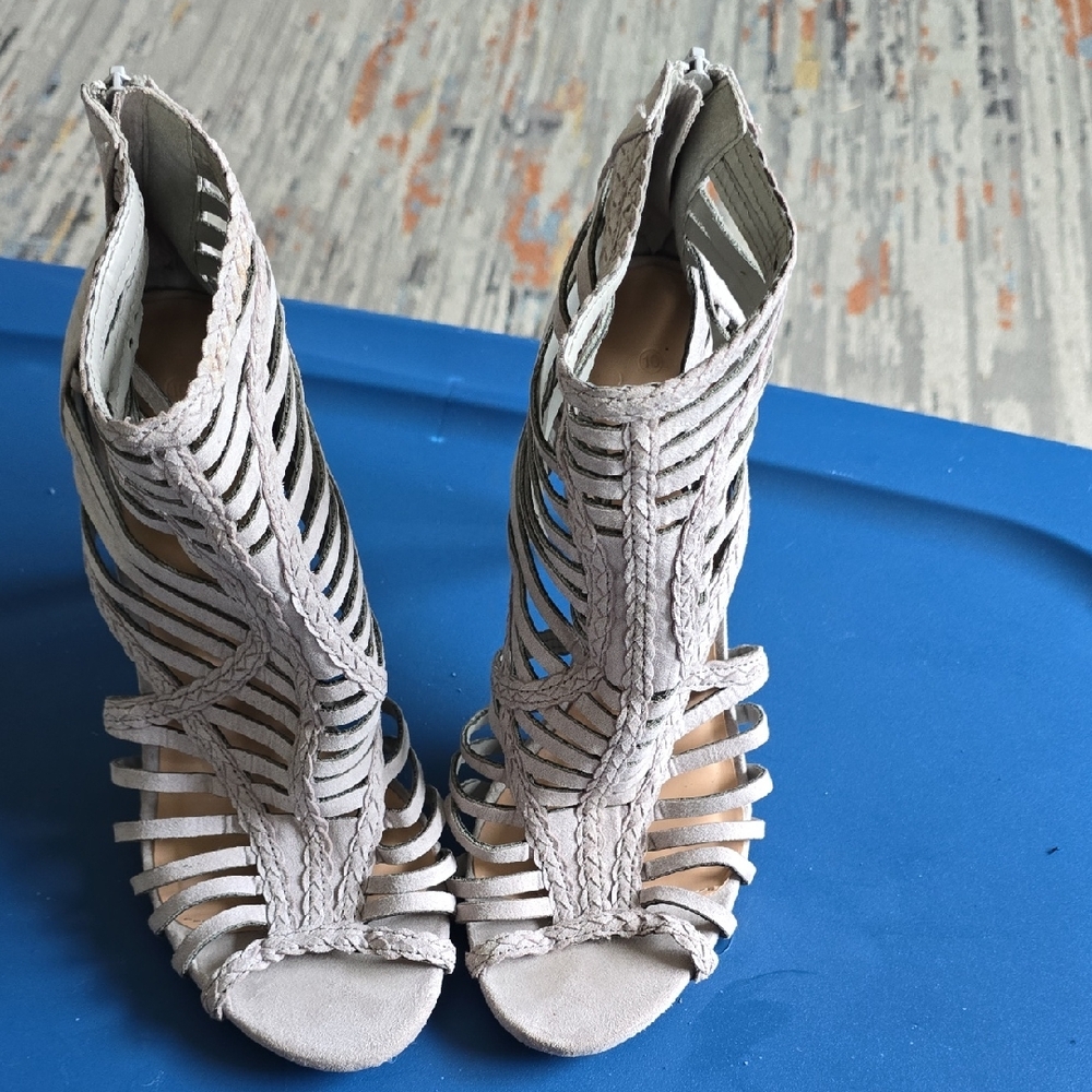 DIVA Lounge Grey High Heeled Sandals